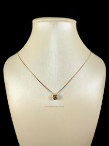 Punto de luz oro 9k.