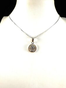 Conjunto Virgen Niña Nacar.
