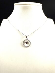 Conjunto Corazón con Circonias.