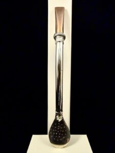 Bombilla Caño Grueso Chupete de Oro.