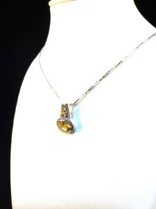Conjunto Citrino Natural.