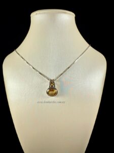 Conjunto Citrino Natural.