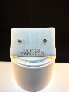 Abridor oro 18k T. Circonia.