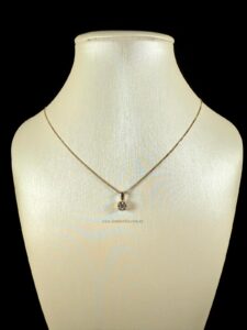 Conjunto Flor oro 9k.