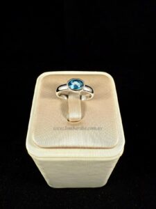 Anillo Topacio Natural.