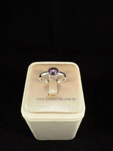 Anillo Amatista Natural.