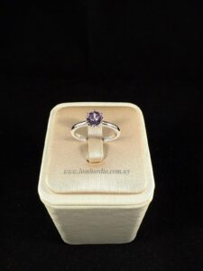 Anillo Amatista Natural.
