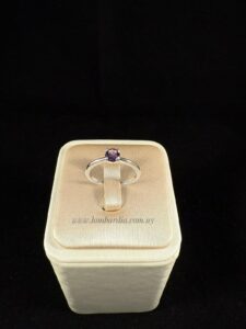 Anillo Amatista Natural.