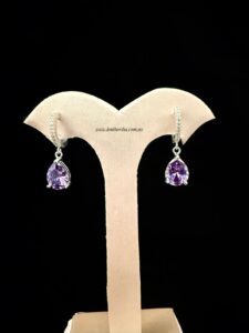 Aros con Circonia Lágrima.